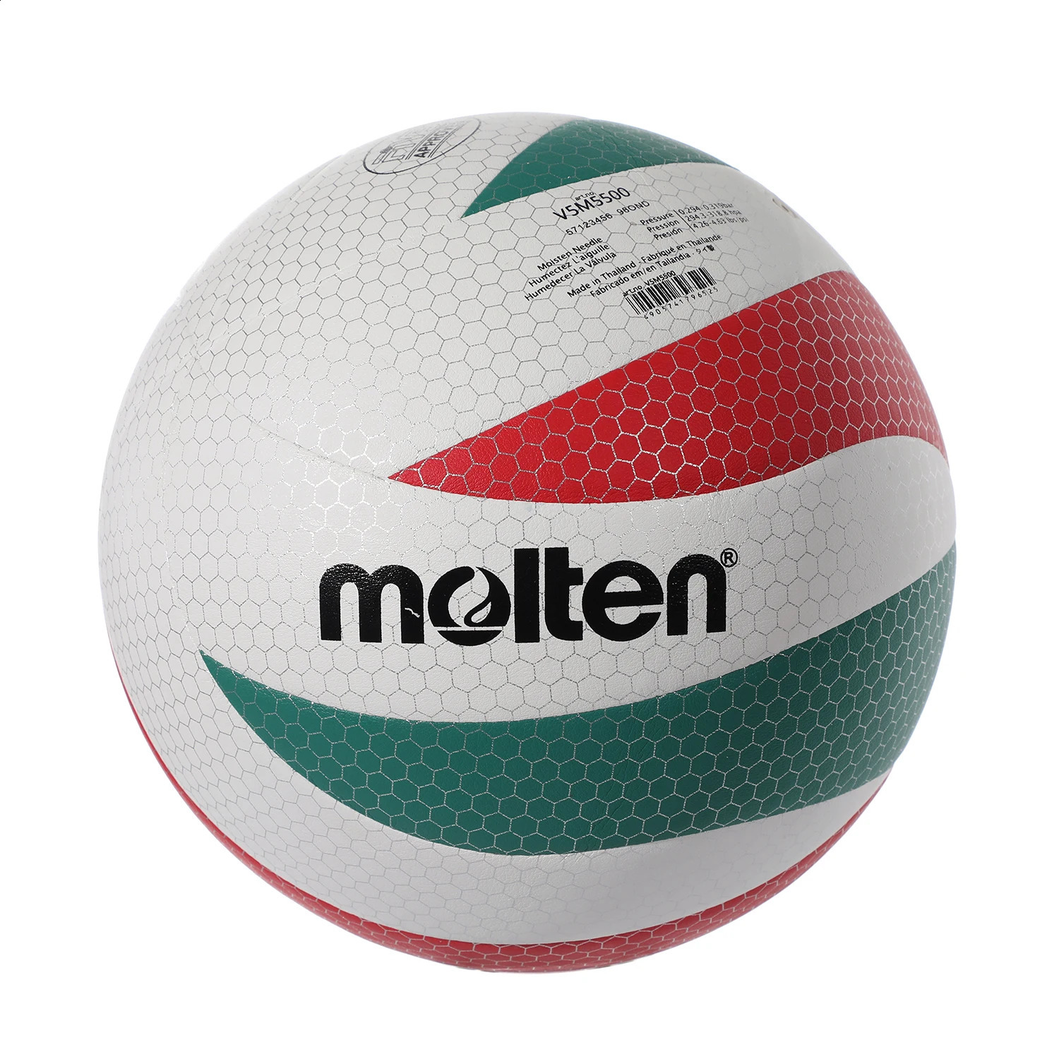 Molten 5500 Volleyball size 5 PU ball suitable for outdoor training in adult and youth competitions 240920