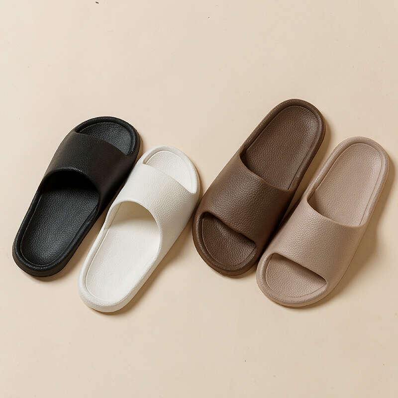 Thick Platform Bathroom Home Slippers Women Fashion Soft Sole EVA Indoor Slides Men sandals 2023 Summer Non-slip Flip ps