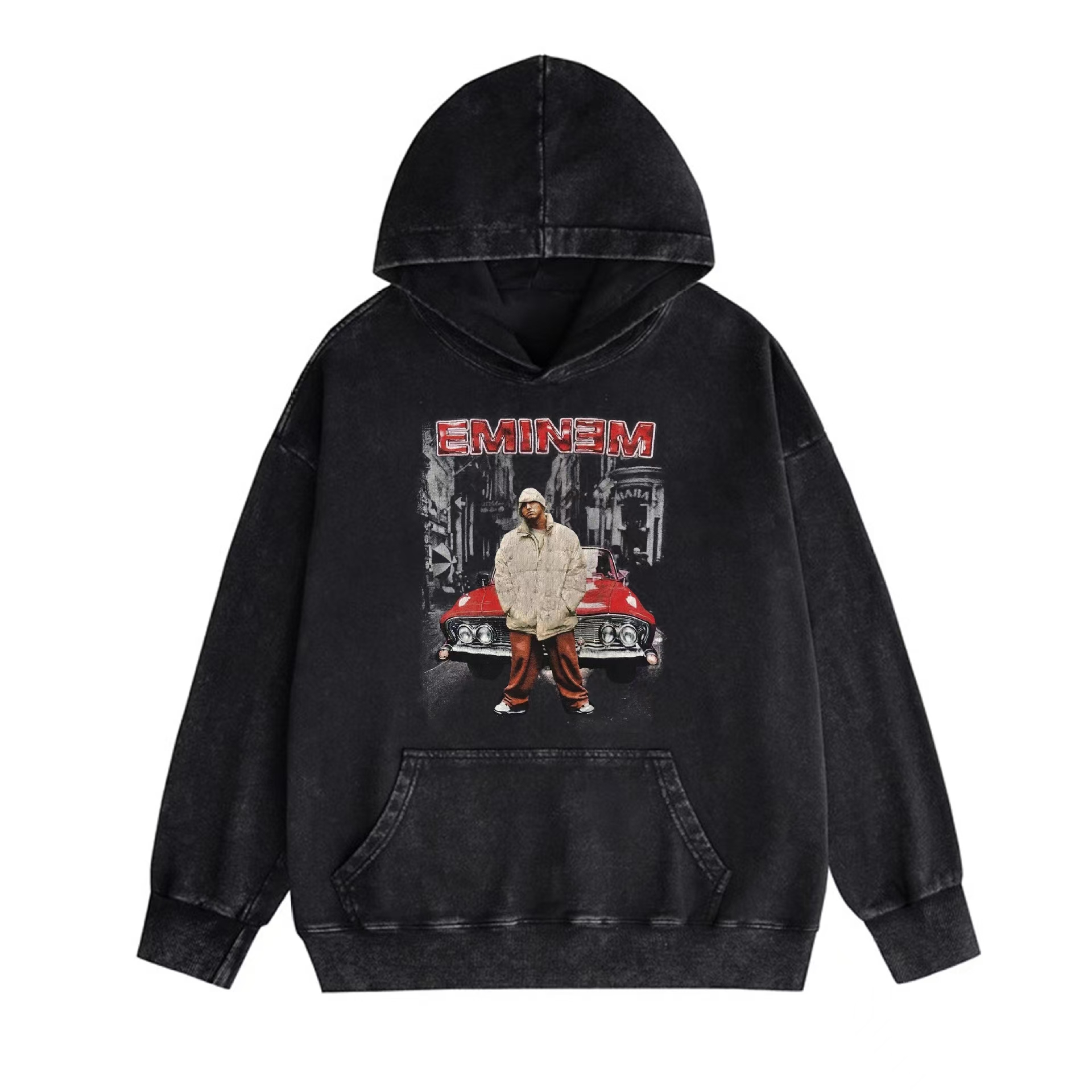 European and American high streets are washed retro to make old designer hooded sweaters, and men and women are loose and slim in spring and autumn.