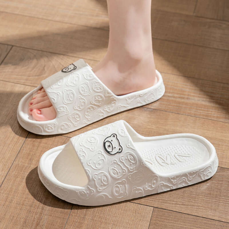 Fashion Summer Couple Non-slip Flat Slides Lithe Thin Seabeach Sandals Men Women Casual Slippers Ladies' Home Indoor Flip ps