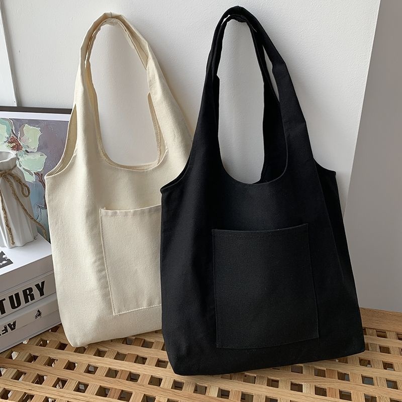 HD Women Canvas Korean Version High Capacity Shoulder Bags All-Match Tote Bag