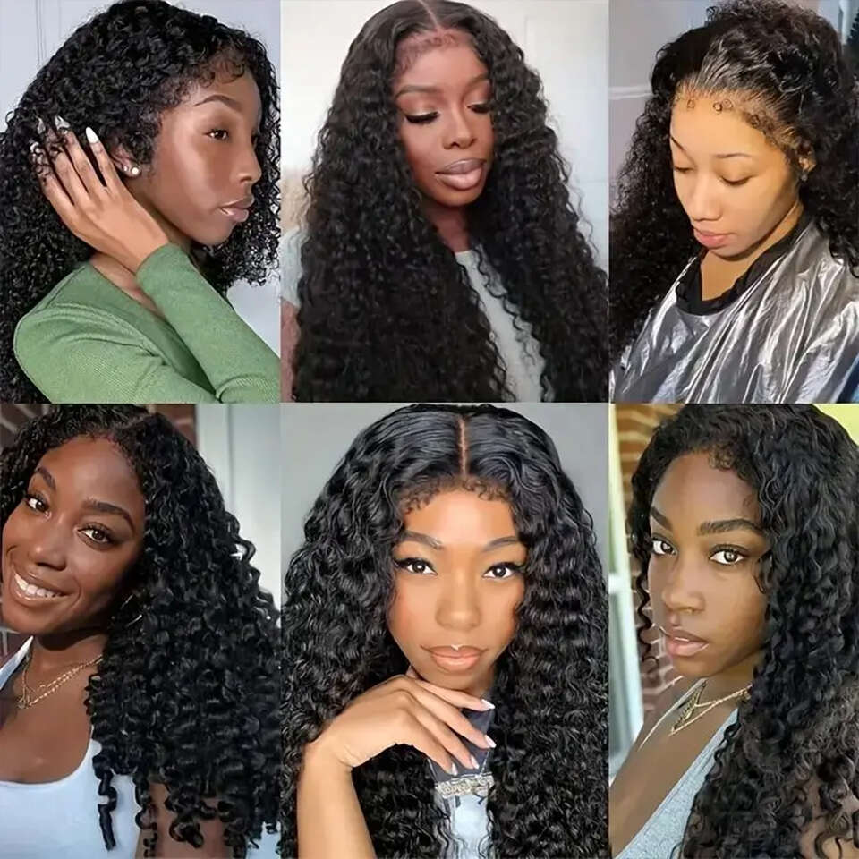 Clearance SuperDeals 4c Edges Haire Wig 13x6 13x4 Deep Wave Lace Front Human Hair Wigs For Women Virgin 16-36 Inch