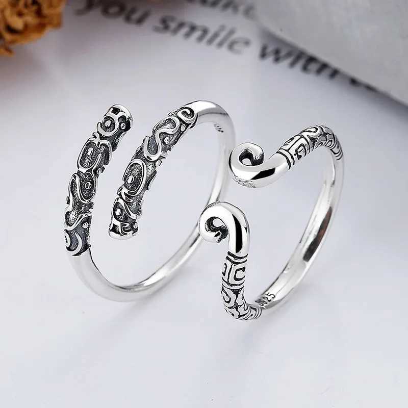 Fashion and Personality Game Black Myth Wukong Tightening Curse Couple Ring Golden Hoop Ring Creative Retro Ring for WomenX240921
