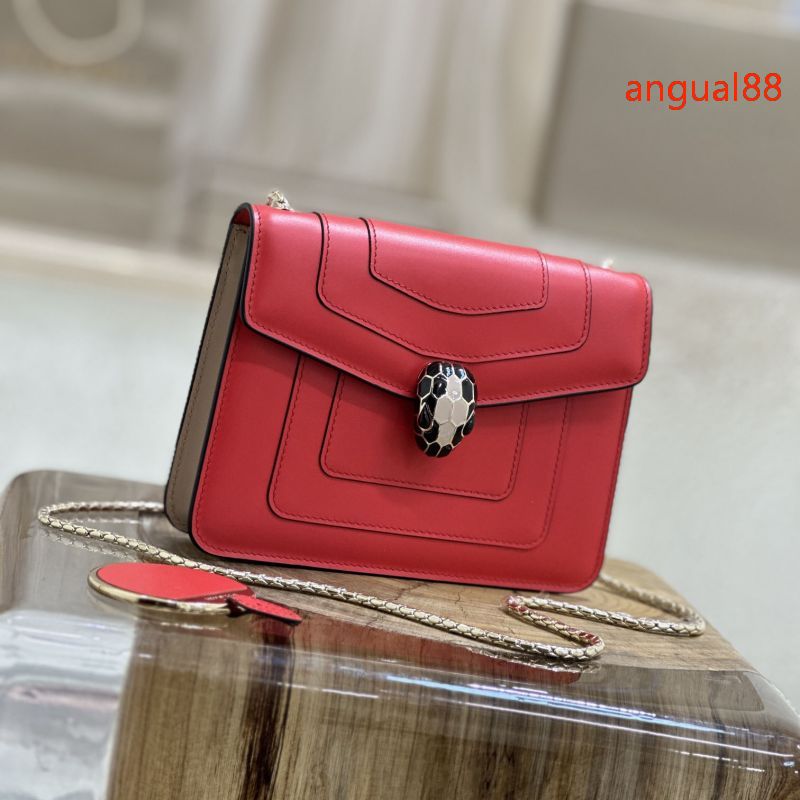 Serpent Forever Crossbody Bags Designer Bags Women Luxury Fashion Shoulder Bags Classic Calf Leather Clutch Bags Light Gold-Plated Brass Hardware Master Quality