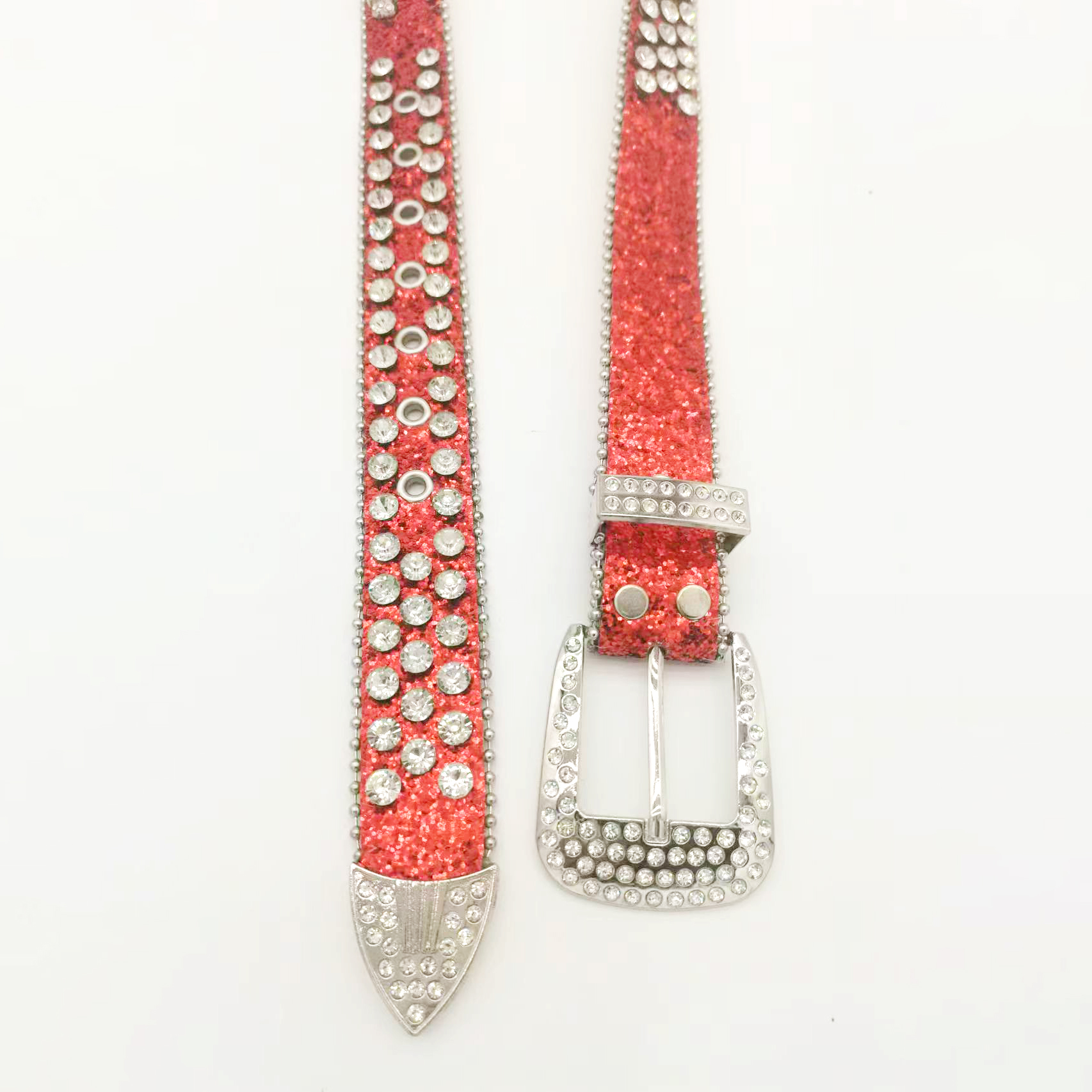 Luxury Women genuine leather accessories rhinestone fashion decorative ladies edition jeans wide belt for lady