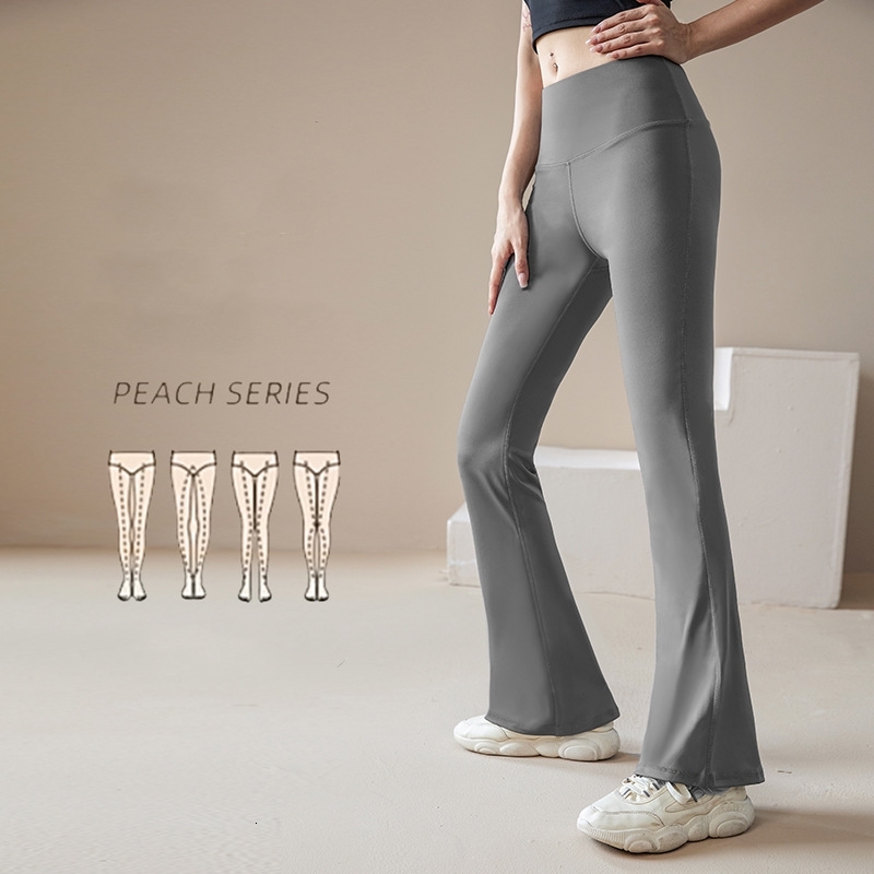 Best Selg Thin Wide Leg High Waist Look Slimmer Fashion Flare Yoga Pants Women