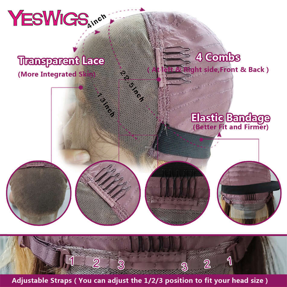 13x4 Deep Wave Front Curly Pre Plucked Transparent Lace Frontal Wig Human Hair Closure Wigs On Sale