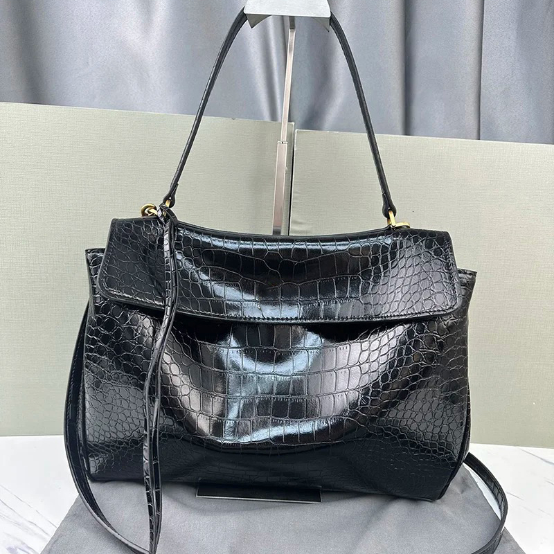 10A Latest Crocodile Designer Women Bag Designer Tote Bag Handbag Bag Black Luxury Supple Embossed Leather Shoulder Bag Crossbody Bag