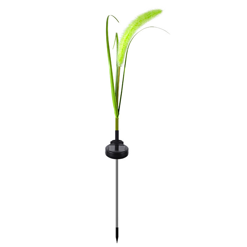 LED simulation solar dog tail grass lamp outdoor courtyard landscape decoration lawn lamp
