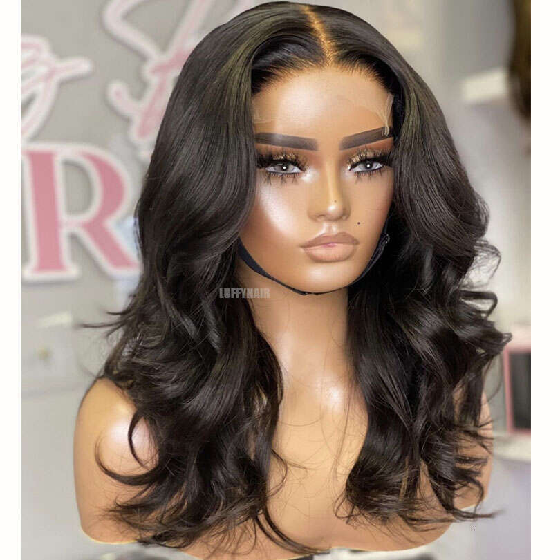 Wave Base Wigs Peruvian Human Hair Silk Top Full Lace Wig With Pre Plucked Natural Haire
