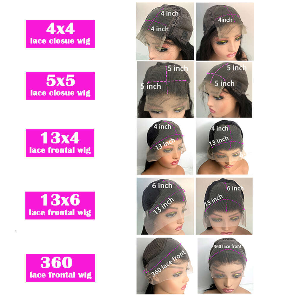 40 Inch Body Wave 13x6 Hd Frontal 360 Lace Front Wig Human Hair Natural Haire Pre Plucked Brazilian Wigs For Women