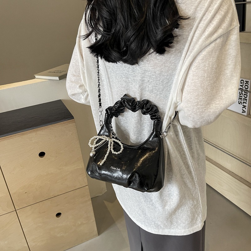New fashionable chain bag French High Beauty Handheld Dumpling Bun