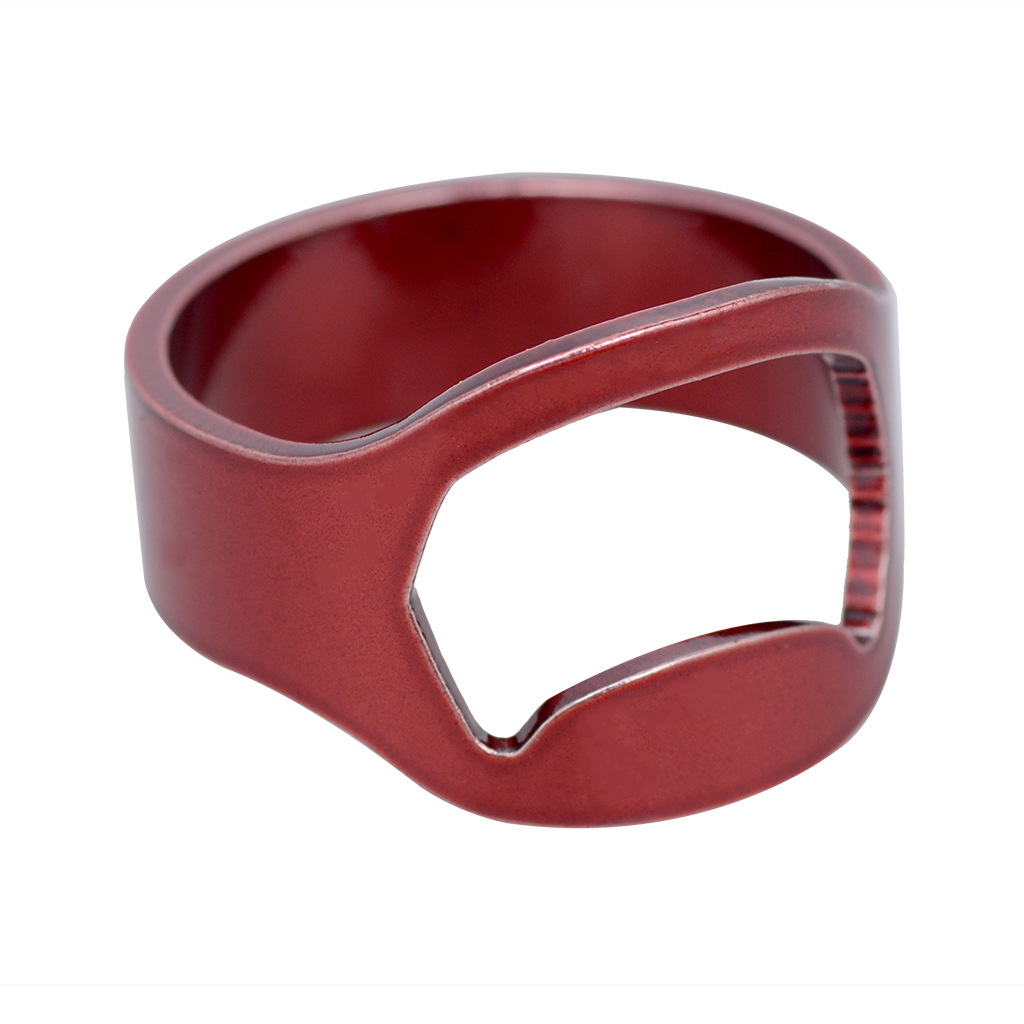 Men's creative stainless steel bottle opener ring bottle opener Free shipping