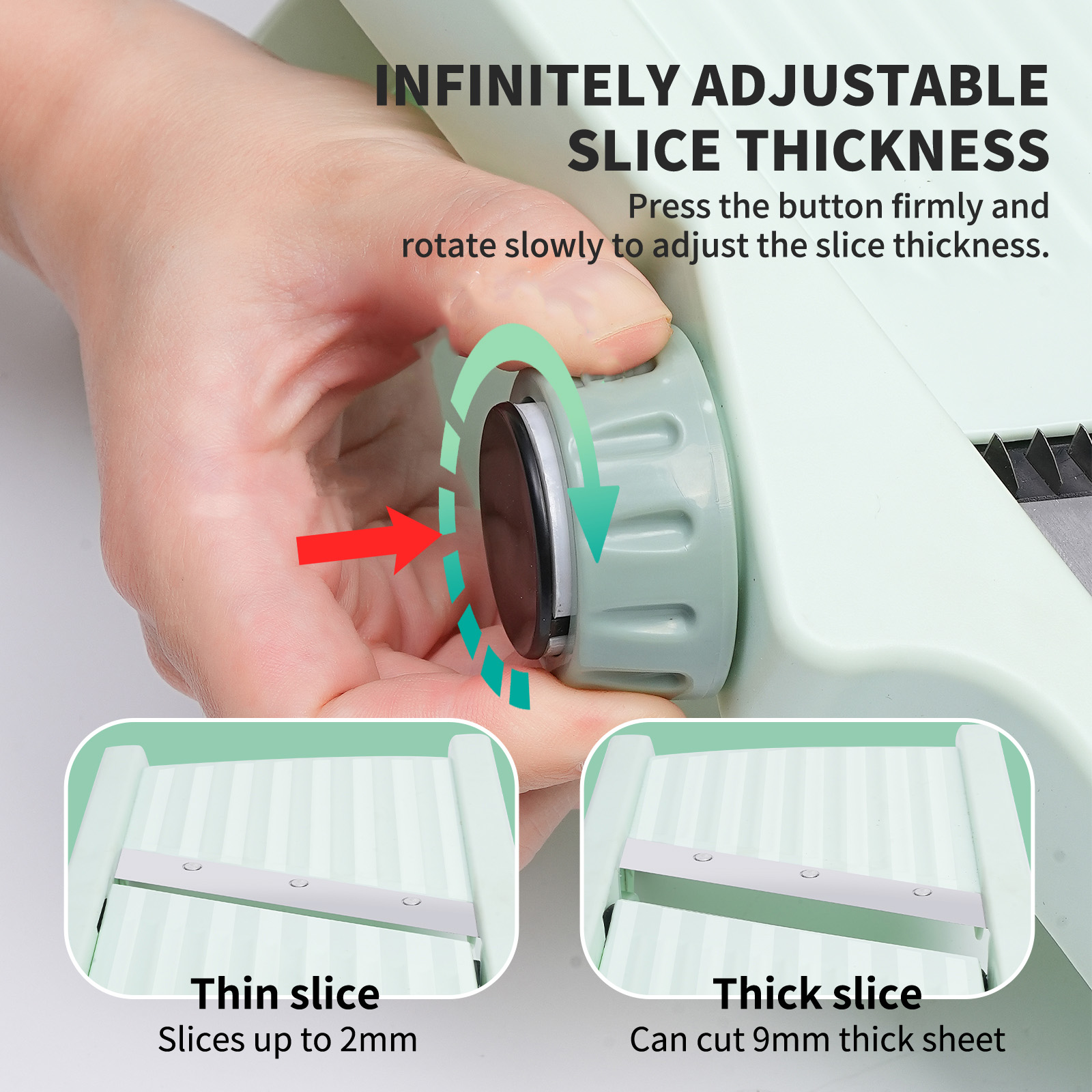 Collapsible multi-function vegetable cutter potato shredder stainless steel scrubber