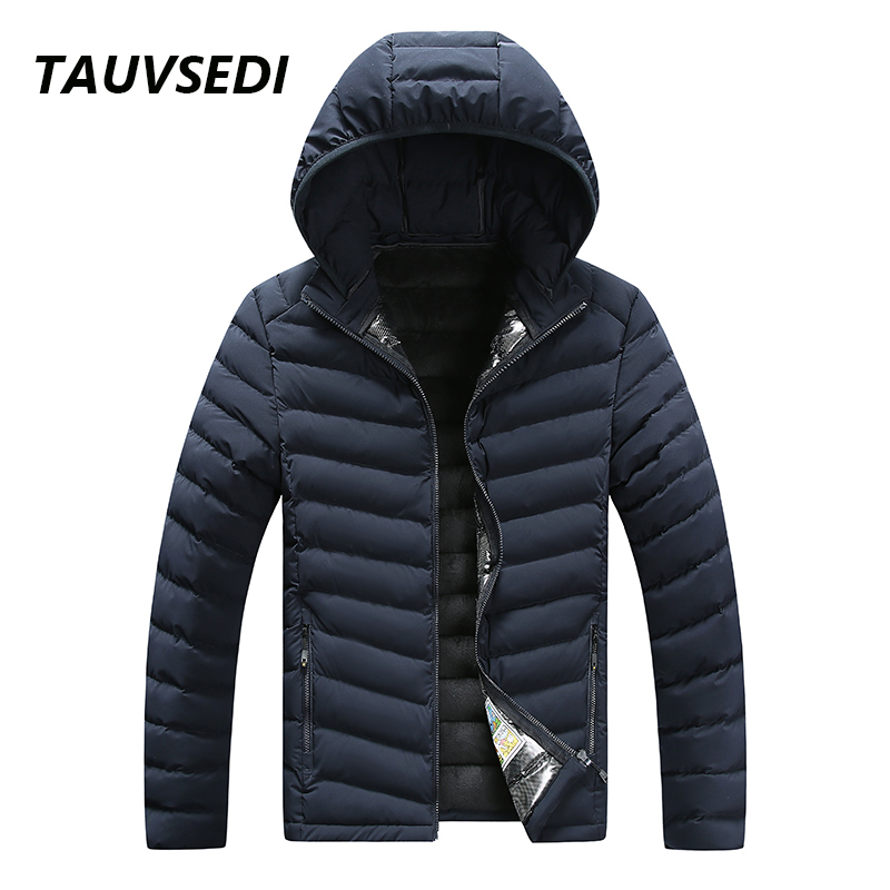 New Autumn Winter Men Warm Thick Waterproof Jacket Coat Mens Brand Windproof Outwear Detachable Hat Outfits Parkas Male