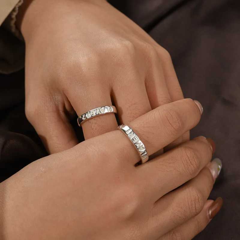 Luminous Ring for Couple Creative Glowing in the Dark Player 1 Player 2 Matching Gaming Ring for Women Men Valentines Day GiftX240921