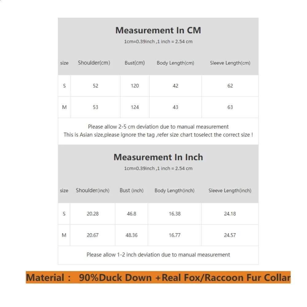 Down Jacket women 2024 Duck Down Outerwear Real Raccoon Fox Fur coat Big Collar Winter Jacket Natural Warm Loose Streetwear 240921