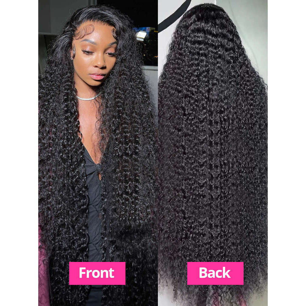 High Density 250% Loose Deep Wave 40Inch 13x6 13x4 HD Lace Frontal Human Hair Wig 7x5 Glueless Ready To Go Preplucke Curly Wigs