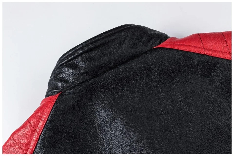 2024 Men's Windproof Tight Casual Fashion High Quality Men Clothing Motorcycle Leather Jacket