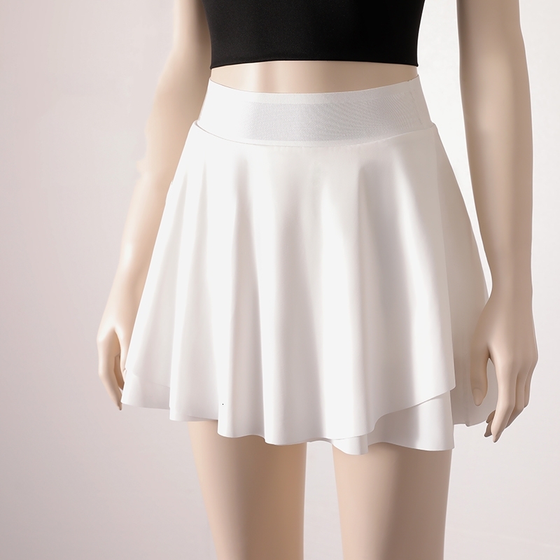 New Custom Solid Quick-Drying Yoga Dress With Arc Hip Design Fiess Golctivewear Skirts For Women