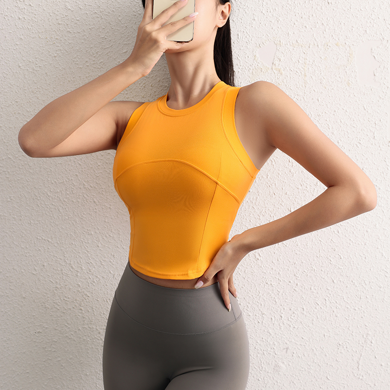 Casual Shirts For Women Comfortable Sports Yoga Vest Women's Sleeveless Bottom Dance Fiess Bra