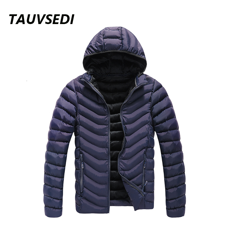 2023 New Autumn Winter Men Warm Waterproof Jacket Mens Casual Hooded Windproof Detachable Hat Parkas Coat Male