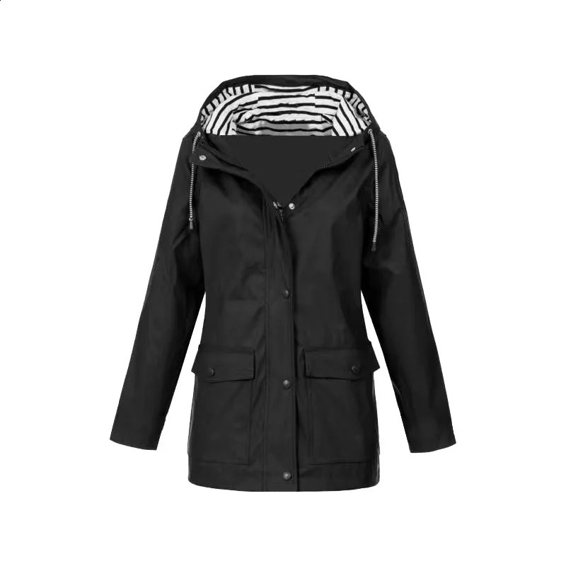 Womens Jacket Windbreaker Outdoor Mountaineering Waterproof Trench Coat for Women Jackets Coats 240919
