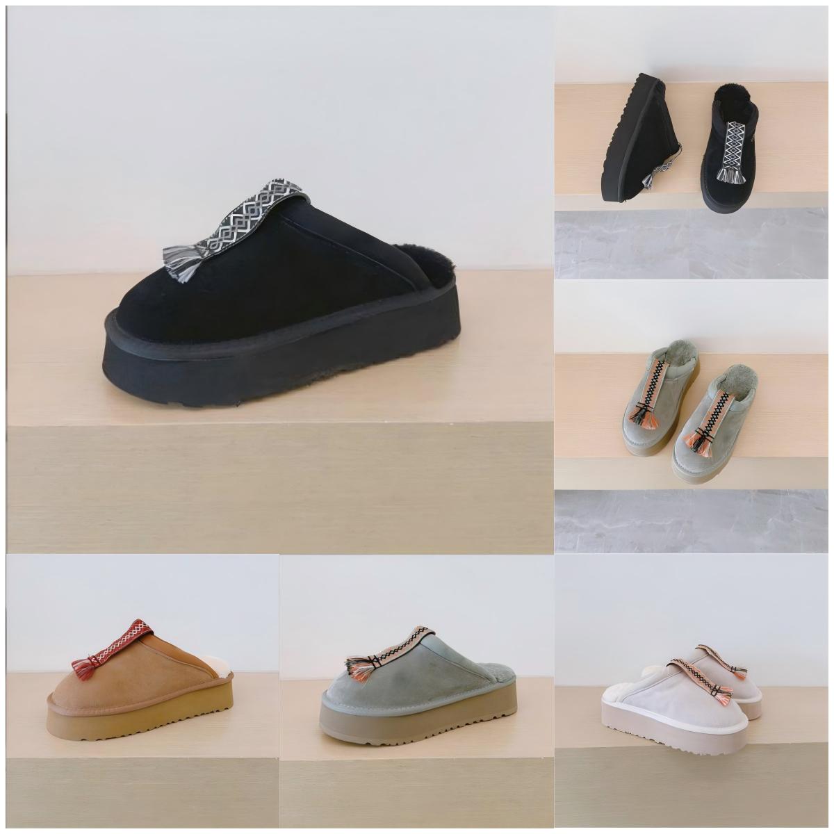 Designer Goldenstar Clog Slippers Clogs Hi Slides Dad Sandal Golden star Beach Women Men Tazz Tasman Fall Driftwood Chestnut Sand Winter Summer