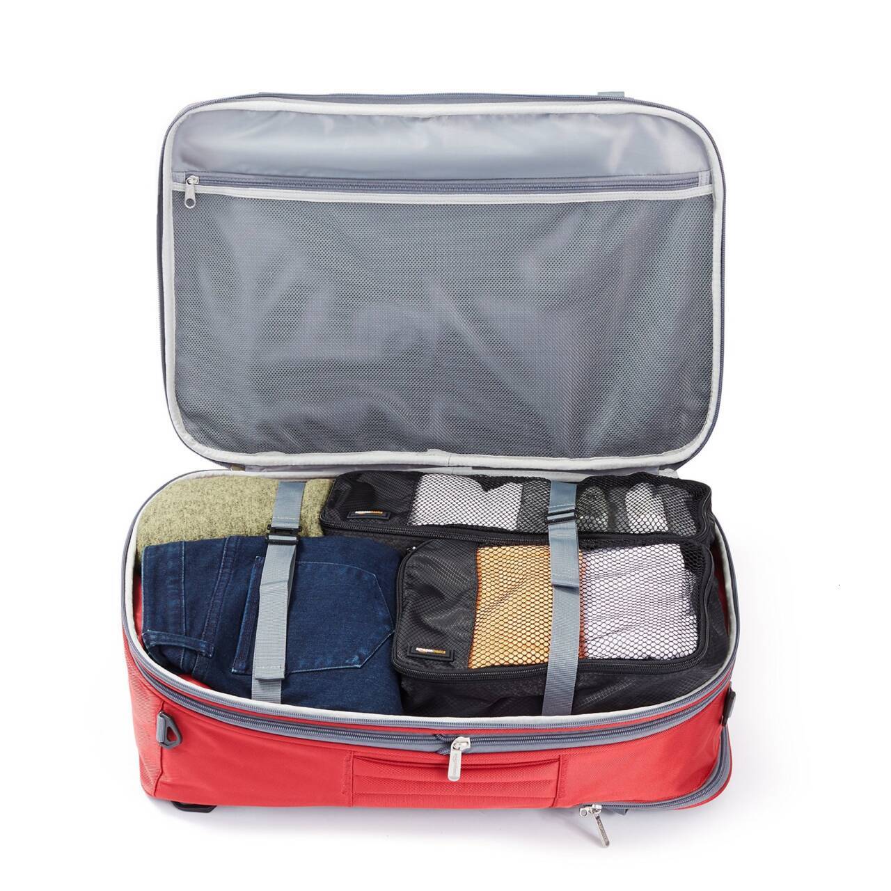 Basics Carry On Travel Backpack, With Internal Zippered Laptop Sleeve, Lightweight yet Durable, Extra Large with Expandable Space, Dual Use As Backpac