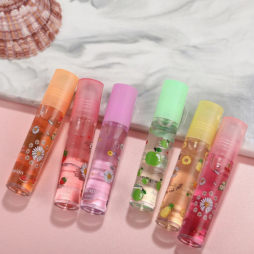 Mirror Water Lip Gloss Glaze Transparent Glass Oil Liquid Lipstick 6 Colors Randomly Lipgloss Moisturizing Make Up 240911