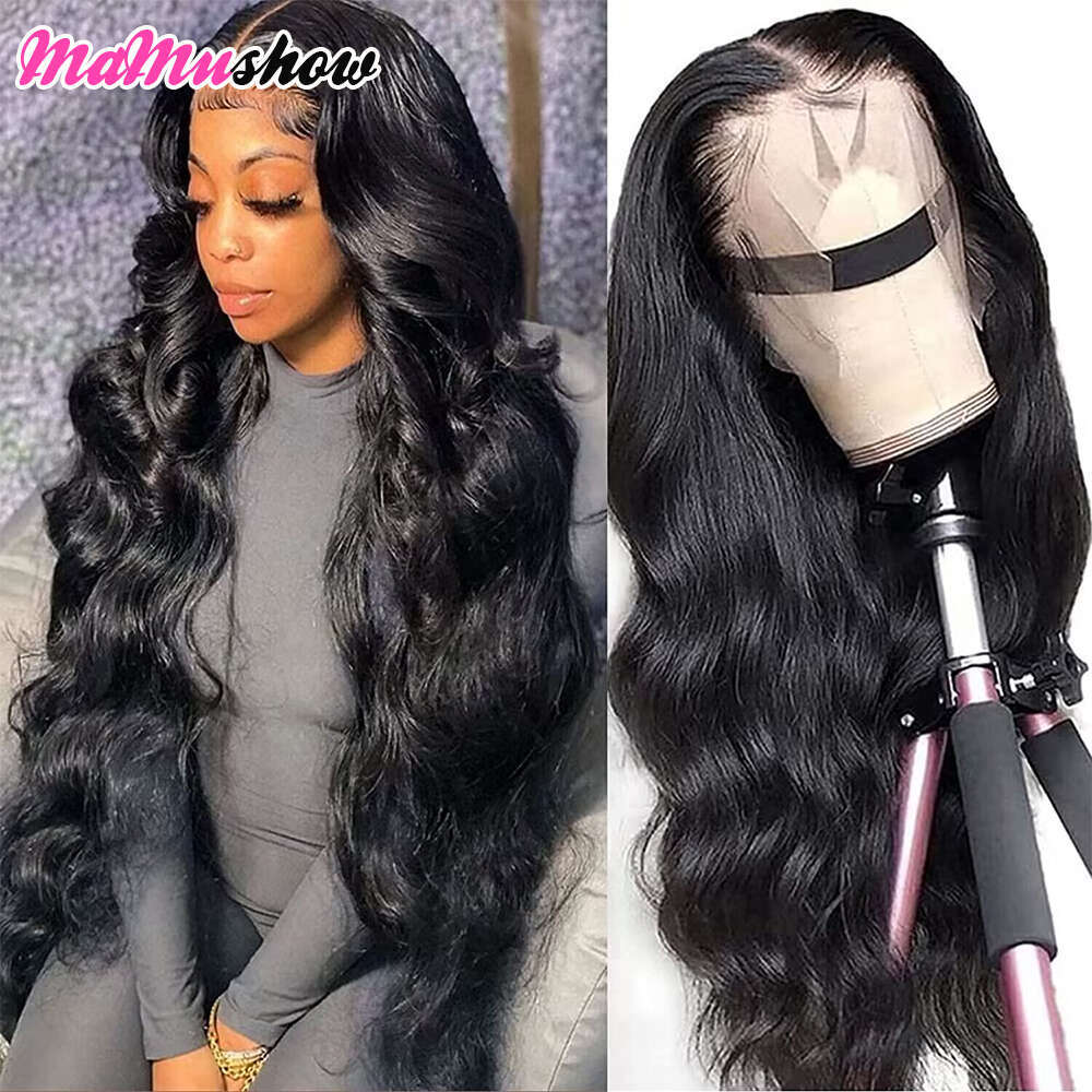 13x4 Body Wave Front 360 Frontal Wig Brazilian Remy HD Transparent 13x6 Lace Wigs For Women Human Hair Mamushow