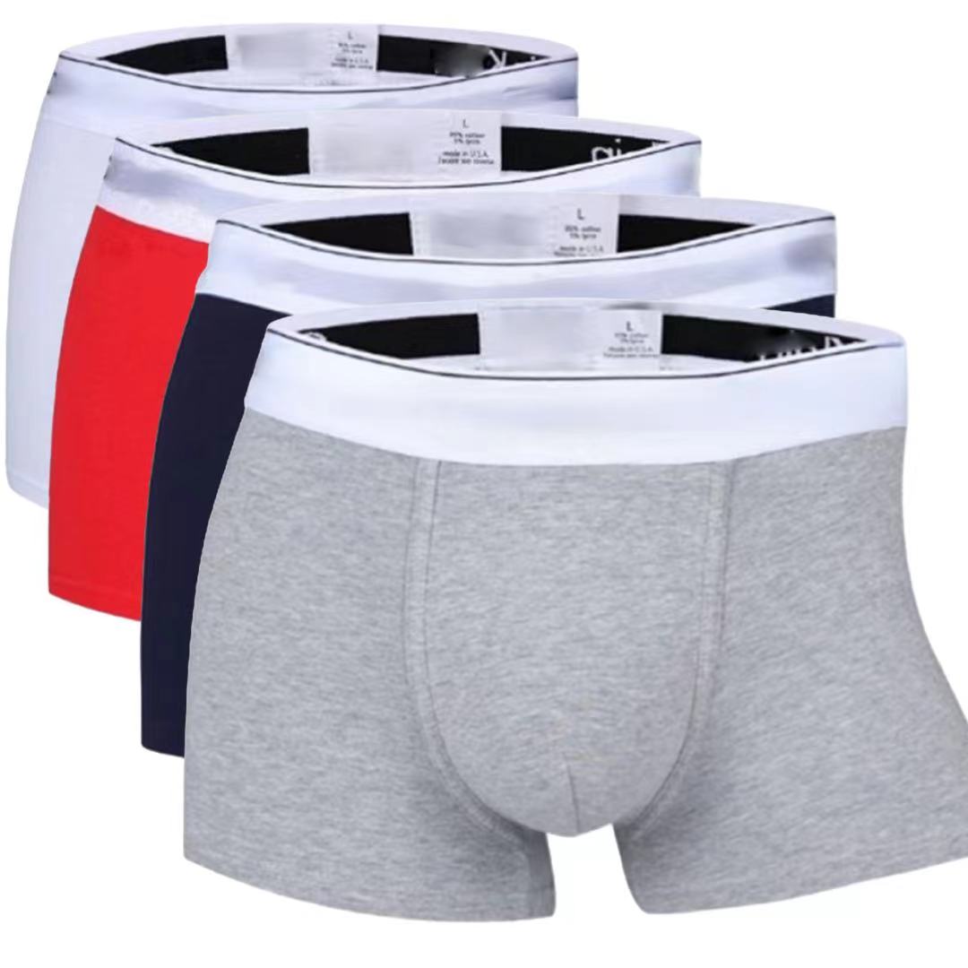 designer underwear Mens Boxer sexy pure cotton boxers Luxury Designer Sexy fashion brand high-quality breathable quick drying Men Underpants Vintage Shorts 3Pcs