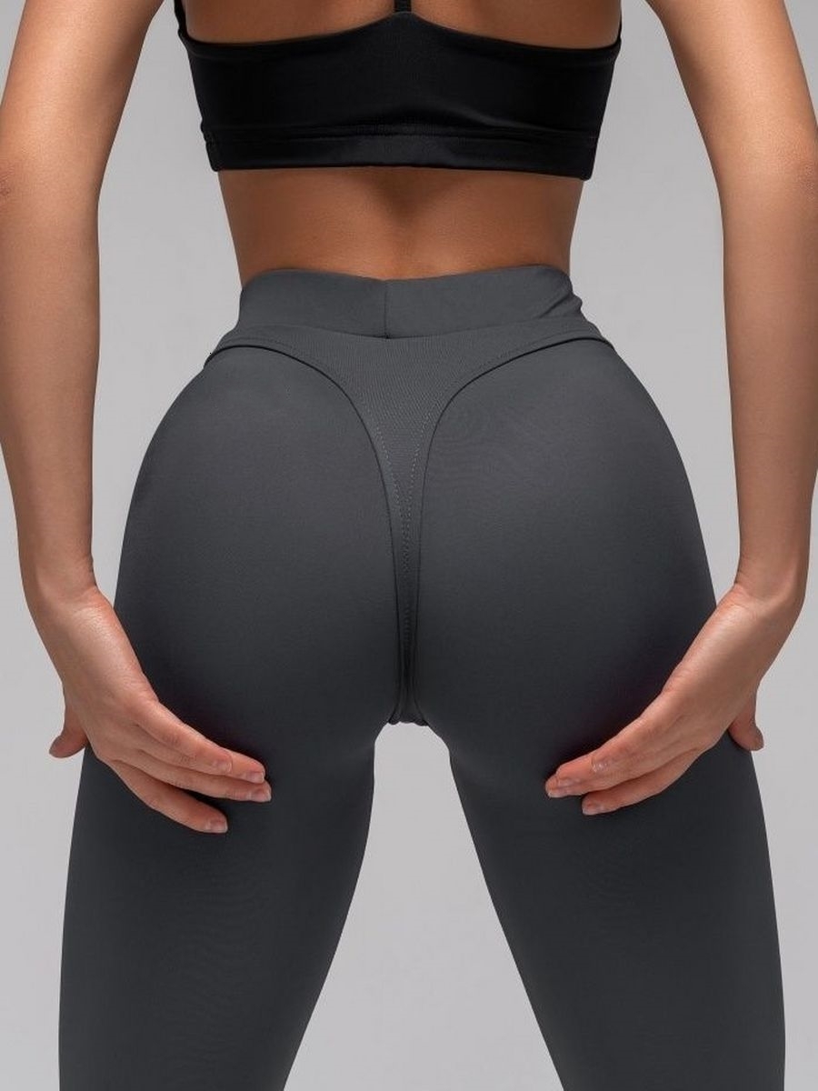 Black Sexy High Waist Scrunch Leggings Thick Workout Butt Lifting Plus Size Tights Yoga Pants For Women