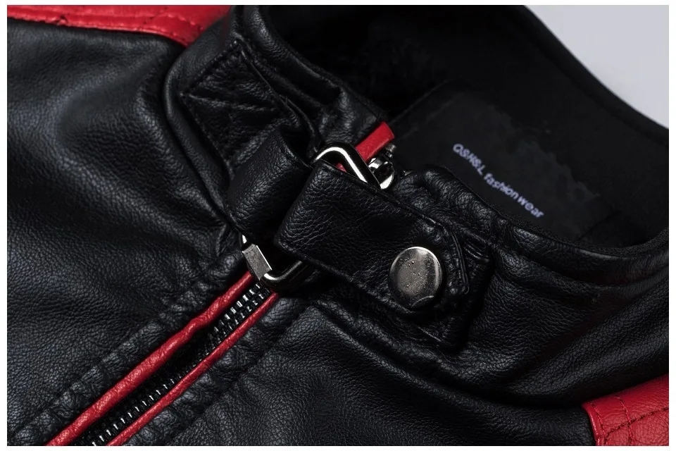 2024 Men's Windproof Tight Casual Fashion High Quality Men Clothing Motorcycle Leather Jacket