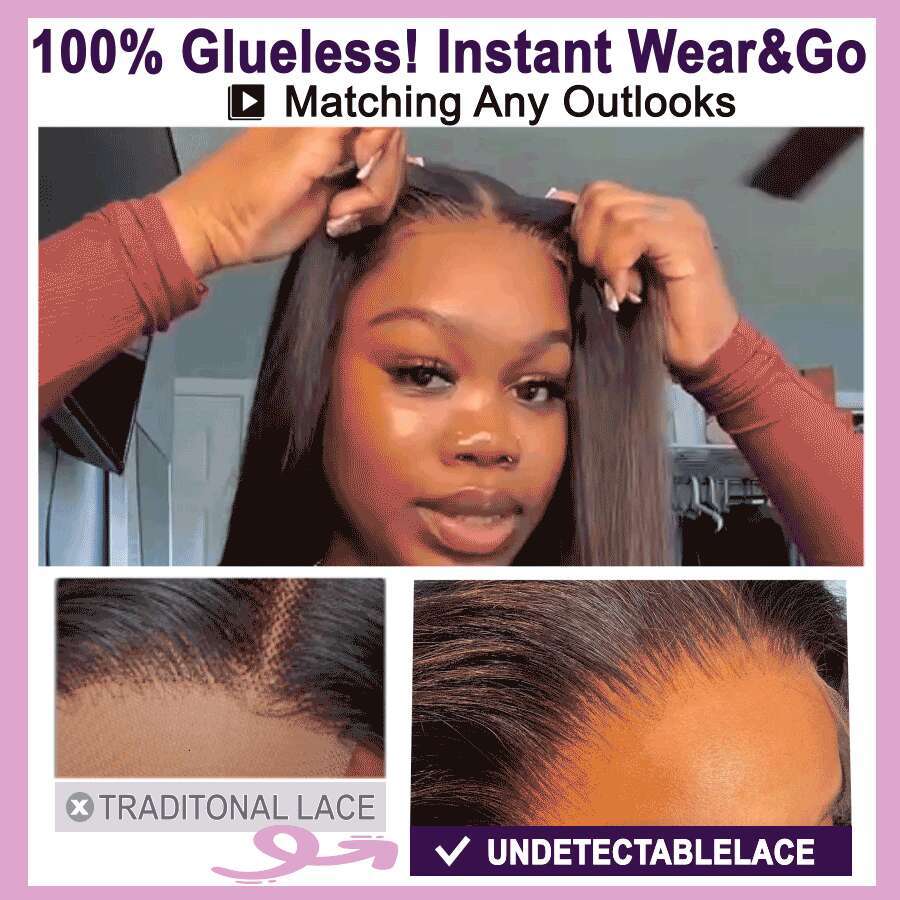 Wow Angel Glueless 250% Real Lace 7X7/6x6/5X5 HD Closure Wig Body Wave Pre Plucked Human Hair Wigs For Women