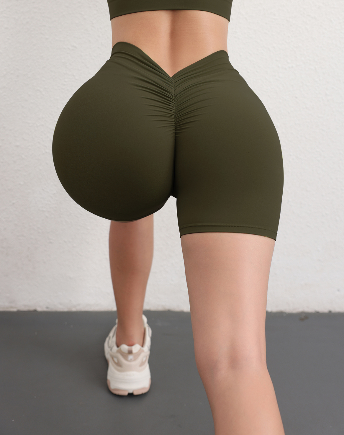 Yoga Women Hip Lifting Sexy Three Point Peach Buttoc Nude Sports Fiess Pants