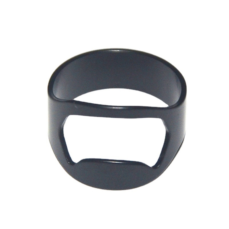 Stainless steel ring finger tablet wine bottle opener Soda drinker