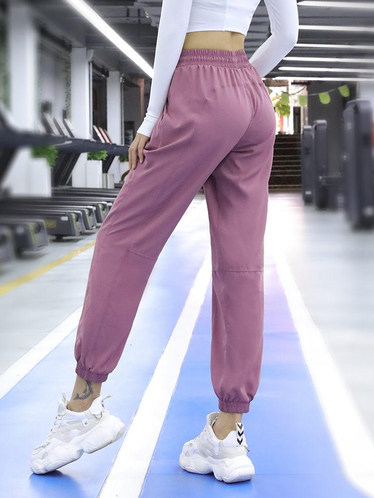 2024 New Loose Sweatpants Women's Leg Running Thin Overalls High Waist Quick-Drying Yoga Pants