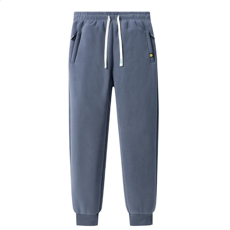8XL Men Winter Warm Pants Thicken Sweatpants Mens Casual Fleece Sports Autumn Fashion Joggers Trousers Male s 240910