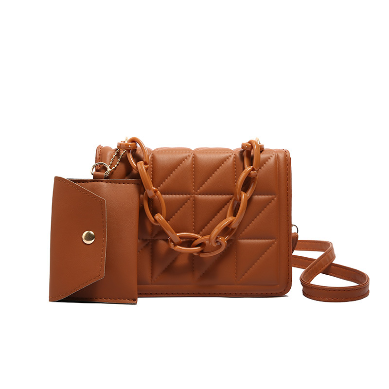 2025 Designer textured 3 2024 vintage small square bag Elegant and minimalist shoulder handbag