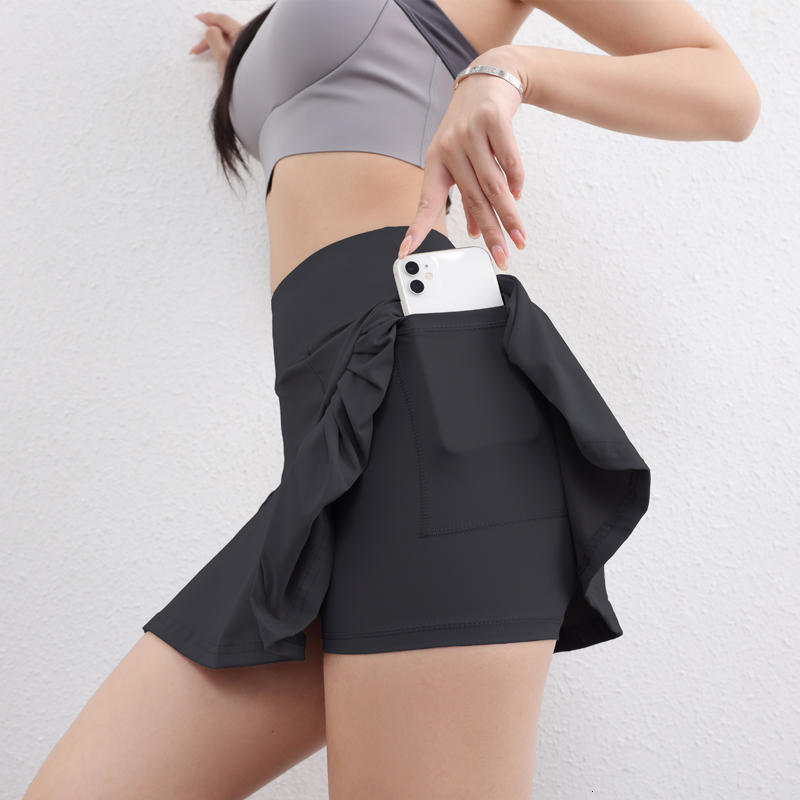 2024 Women Sport Skirt For Tennis Yoga Fiess Running High Waist Pleated Miniskirts