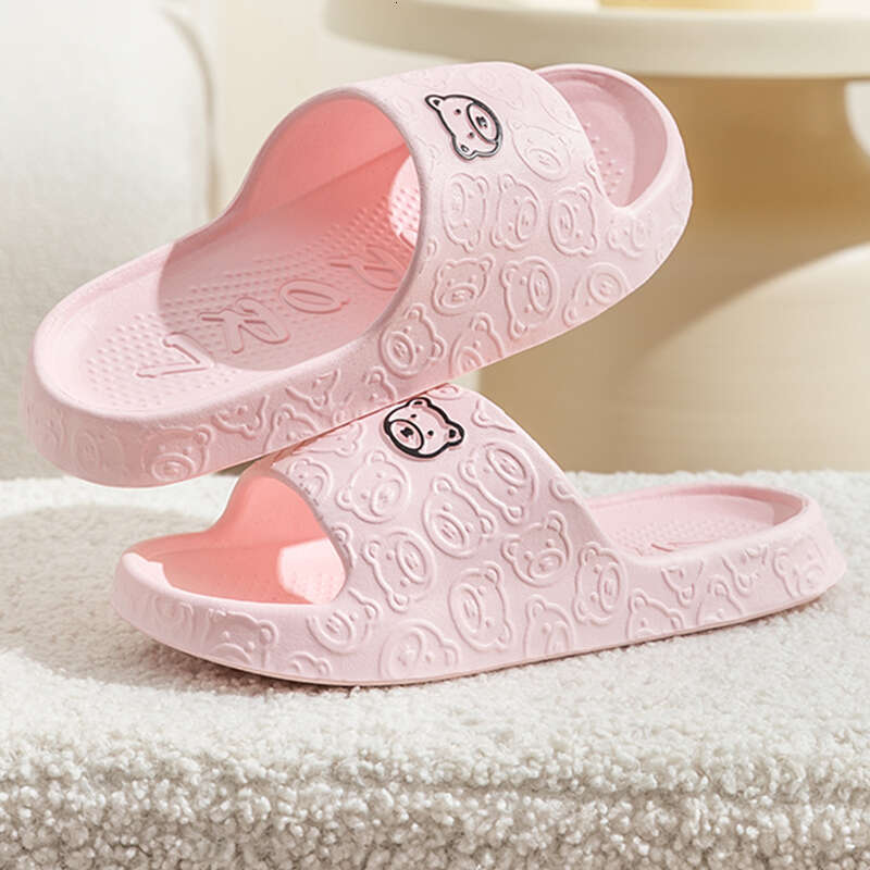 Fashion Summer Couple Non-slip Flat Slides Lithe Thin Seabeach Sandals Men Women Casual Slippers Ladies' Home Indoor Flip ps