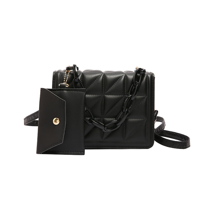 2025 Designer textured 3 2024 vintage small square bag Elegant and minimalist shoulder handbag