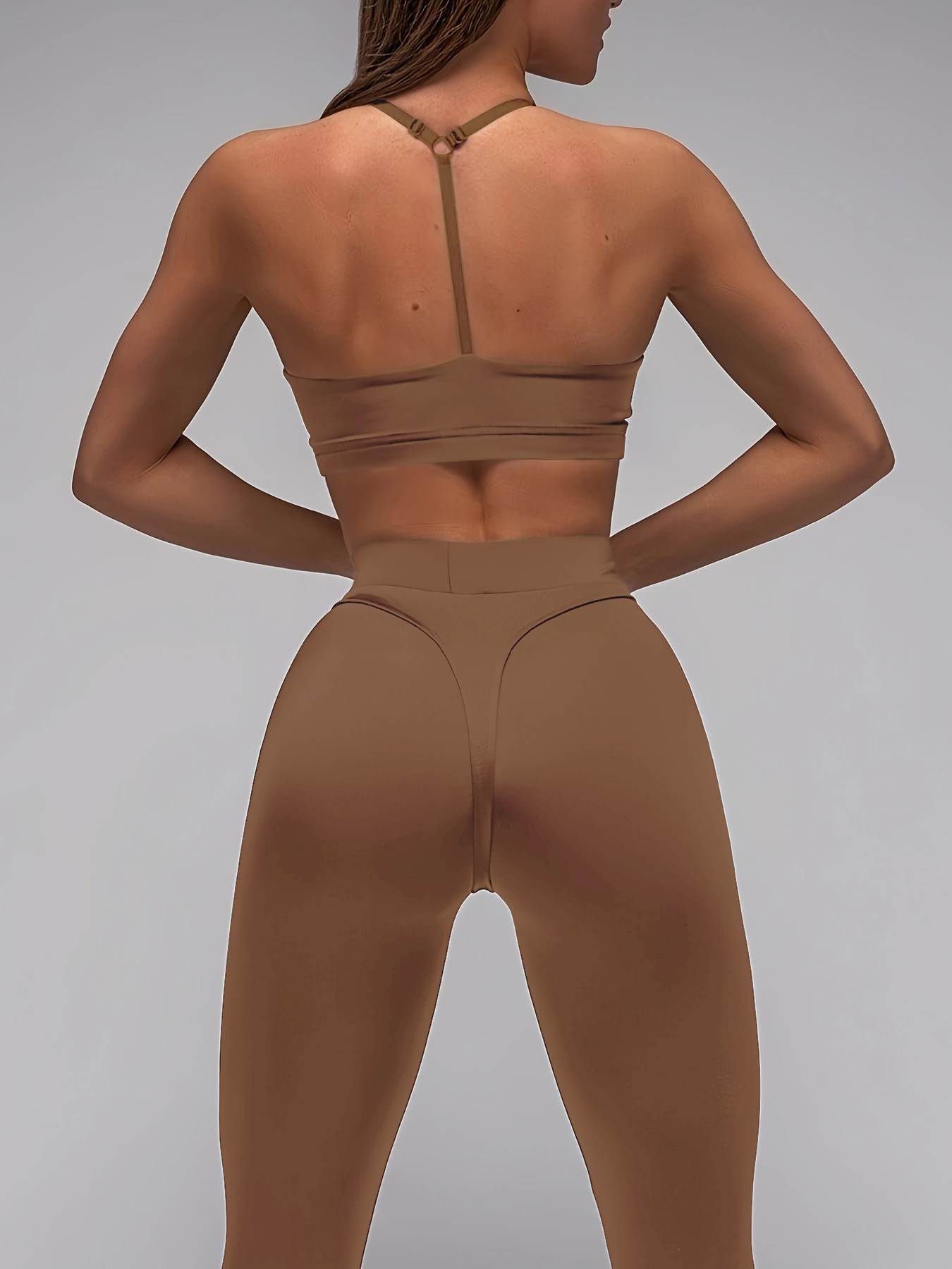 Black Sexy High Waist Scrunch Leggings Thick Workout Butt Lifting Plus Size Tights Yoga Pants For Women