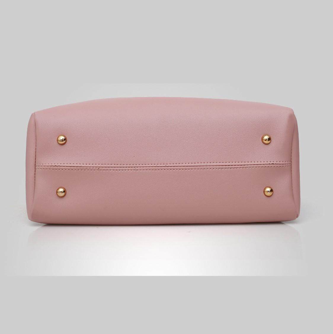 (3-in-1 Set) DO Ladies PU Leather Female Women Shoulder Handbeg Beg Tangan Wanta terbaru 2024 Women's Bag Handbag (Type 34)