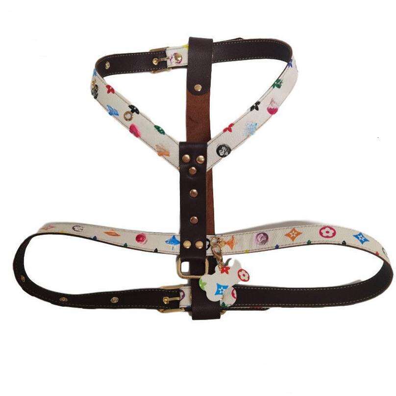 Baroque Harnesses Ins Fashion Durable Leather Pets Harness