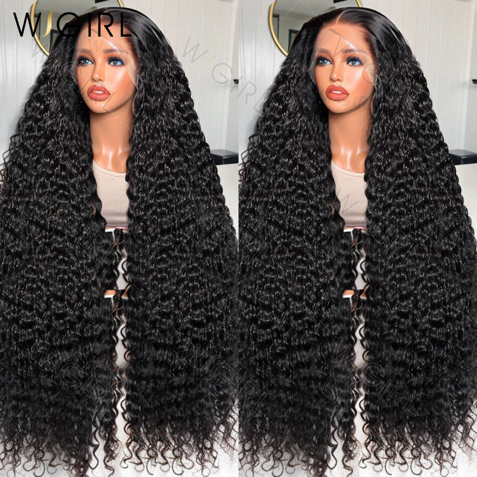 Wigirl 250% 30Inch Loose Deep 13x6 HD Frontal Wig Brazilian 13x4 Water Wave Curly Lace Front Human Hair Wigs For Women