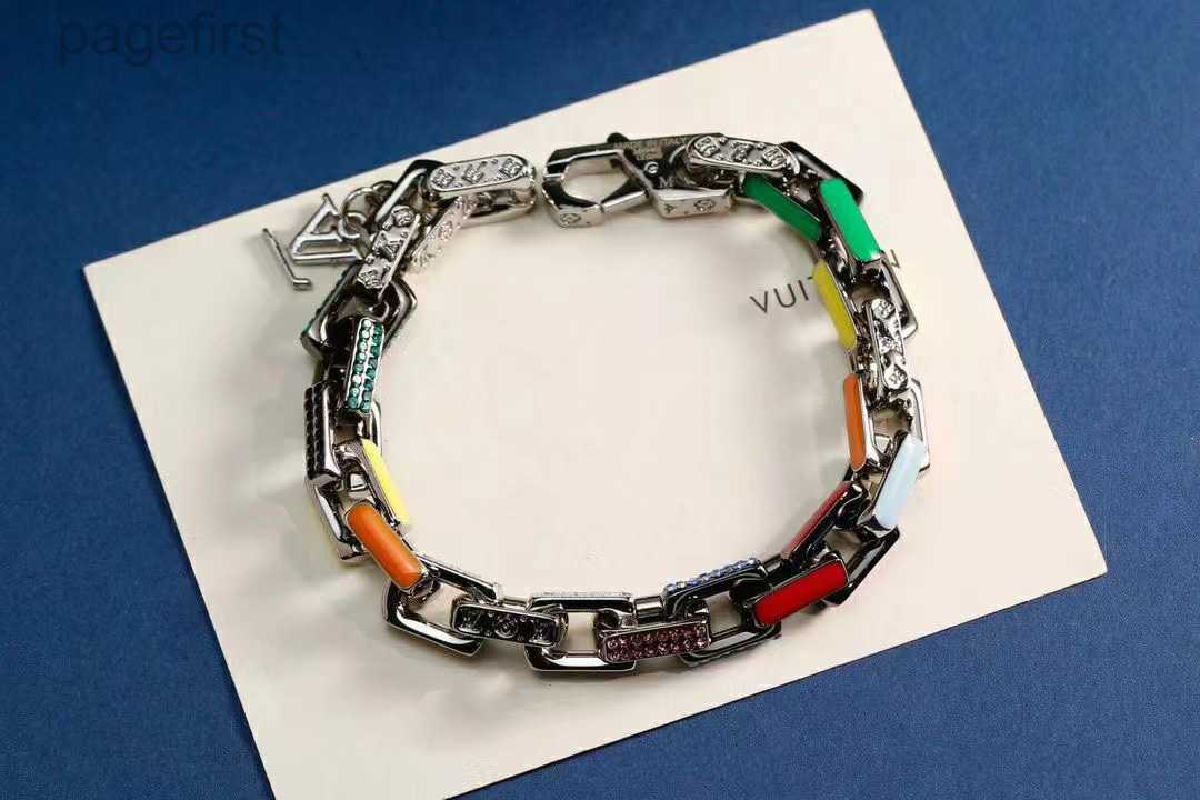 Designer Fashion jewelry bracelet gold-plated bracelet tennis chain hip-hop trend luxury and fashion