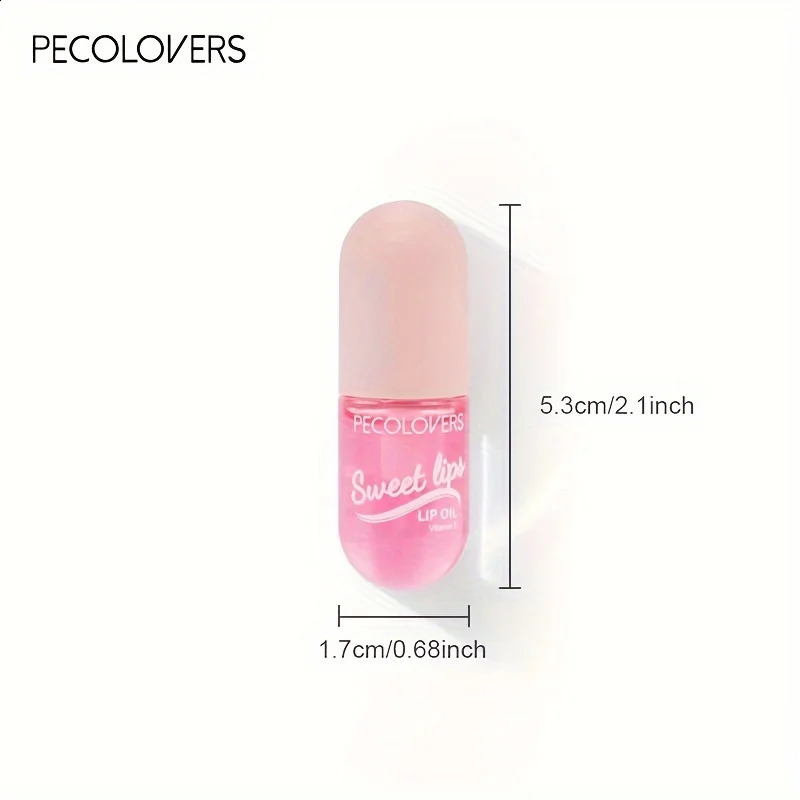 1PC Mini Capsule Color Change Lip Gloss Oil Moisturizing Transparent Glossy Nutritious Liquid Lipstick Cosmetic 240911