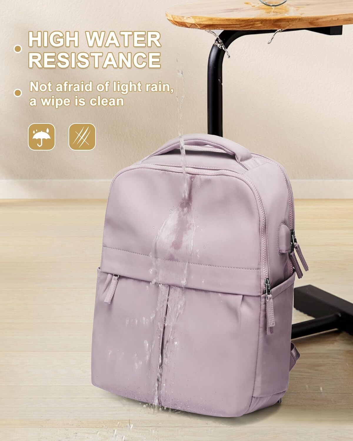 Laptop Women Gym Casual Daypack Backpac Travel Traveg on Airplane Work for Men Lightweight Computer College Teacher Backpack